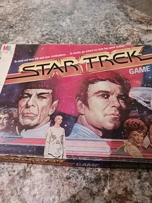 Star Trek The Motion Picture Board Game 1979 Box Has Some Tape But 100% Complete - Image 1 of 4