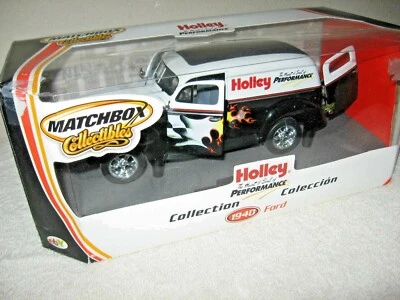 HOLLEY PERFORMANCE 1940 FORD PANEL DELIVERY 1:18 MATCHBOX OPENING HOOD & DOORS - Image 1 of 4
