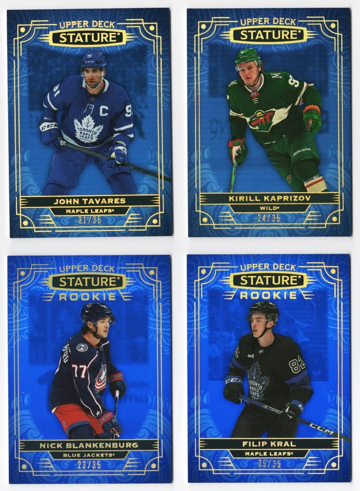 2022-23 Upper Deck Stature Blue Parallel Base & Rookies #/35 Pick From List !! - Image 1 of 1
