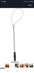 Animal Catch Pole Control Tool,Stainless Steel Dog, Cat, Pig Catcher Pole - Picture 1 of 5