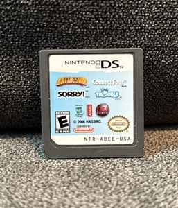 Battleship Connect Four Sorry Trouble (Nintendo DS, 2007) Nur Spiel, getestet - Bild 1 von 2