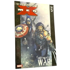 MARVEL Ultimate X-Men: Ultimate War Vol. 5 Trade brossura graphic novel fumetto - Foto 1 di 5