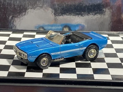 1/64 1967 PONTIAC LIGHT MY FIREBIRD HO CONVERTIBLE BLUE M25 - Image 1 of 4