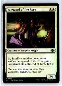 FOIL Vanguard of the Rose Lost Caverns of Ixalan – MTG Magic the Gathering Card - Picture 1 of 5
