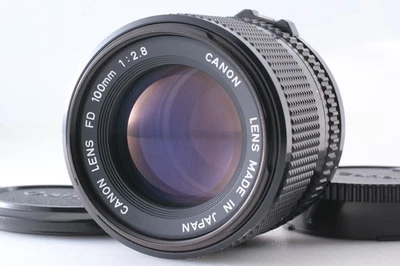 [Casi COMO NUEVO] Nuevo teleobjetivo Canon FD 100 mm F2,8 MF montaje FD usado de JAPÓN Foto 1 de 4