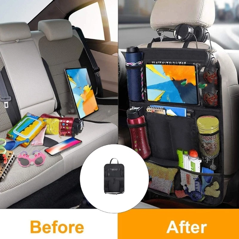 Car Seat Organizers For Kids Waterproof Oxford Fabric Storage Bag for Phone Key - Image 1 of 4