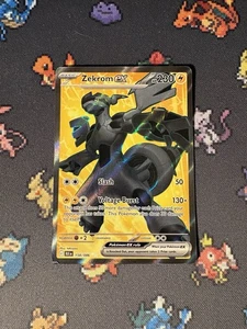 Pokémon Cards Zekrom ex 158/086 Secret Rare Black Bolt - (MP+) - Picture 1 of 4