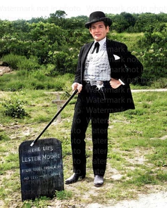 Gene Barry in Bat Masterson RARE COLOR Photo 603 REMASTERED - Picture 1 of 4