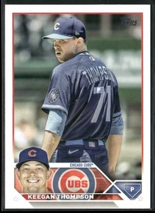 2023 TOPPS KEEGAN THOMPSON CHICAGO CUBS #40 - Picture 1 of 2