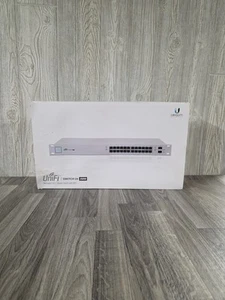 Ubiquiti UniFi Managed PoE+ Gigabit 24-Port Switch SFP US-24-250W - Afbeelding 1 van 11