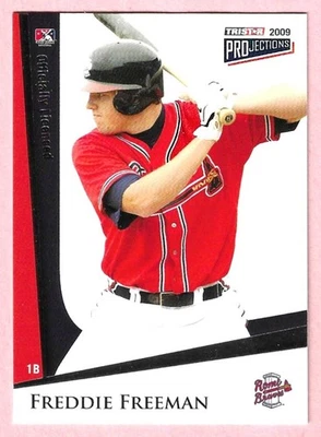 2009 Tristar проекции Фредди Фримен дебютант карта #5 Dodgers - Изображение 1 из 2
