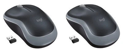 Logitech Wireless Basic Mouse M185 Swift Gray Packaging Set-2-6-10, Wholesale - Image 1 of 4