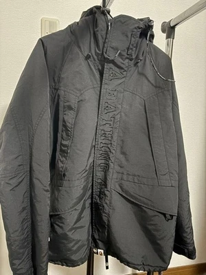 A Bathing Ape Black Down Jacket M, Slim Fit, Winter Coat, Logo, Used - Image 1 of 3