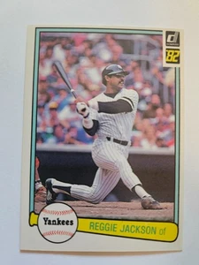 1982 DONRUSS REGGIE JACKSON #535 NM - Foto 1 di 1