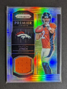 2016 Panini Prizm - Premier Jerseys Paxton Lynch #PPJ-PL Silver Prizm (MEM, RC) - Bild 1 von 6
