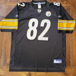 Camiseta para hombre Reebok NFL Pittsburgh Steelers XL negra #82 Antwaan RANDLE EL - Imagen 1 de 15