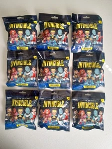Invincible Minifigures Phatmojo Blind Bags Lot Of 9 Unopened Factory Sealed - Picture 1 of 5