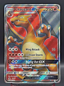 Charizard GX - SM60 - Full Alt Art Promo Rare - Pokemon Card - MP - Picture 1 of 10