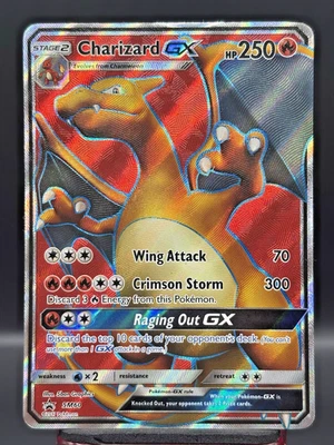 Charizard GX - SM60 - Full Alt Art Promo Rare - Pokemon Card - MP - Image 1 of 4