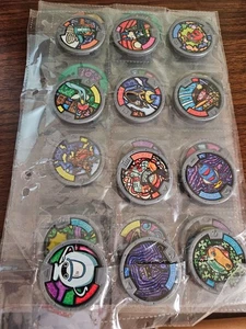 Gemischtes Set 29 Hasbro Yo Kai Watch Münzen Medaillons Watch Faces Spielzeugpaket 2015 - Bild 1 von 3