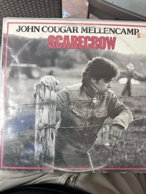 JOHN COUGAR MELLENCAMP Scarecrow 1985 Polygram Records OROGINAL PRESS  VINYL - Image 1 of 4