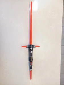 Star Wars Kylo Ren Flick Out Lightsaber Hasbro 2015 Blade Builders Cosplay X 2 - Picture 1 of 9