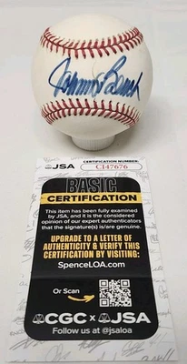 Johnny Bench Signed Rawlings Official National League Baseball JSA COA REDS A9 - Image 1 of 3