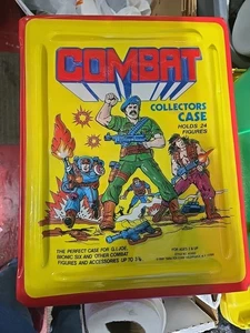 Vintage Combat Action Figur Sammler Koffer mit Tabletts 1987 Takara Toy Corps - Bild 1 von 4