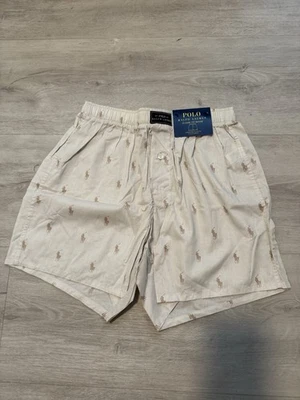Polo Ralph Lauren Boxer Calce Clásico Talla S Beige Foto 1 de 4