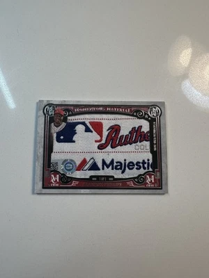 2016 Topps Museum Collection Laundry Tag 1/1 Brandon Phillips Game Used - Image 1 of 2