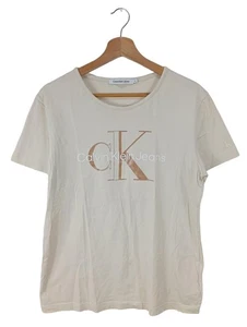CALVIN KLEIN Camicia fantasia Donna Camicia Taglia IT 46 bianco sporco - Foto 1 di 5