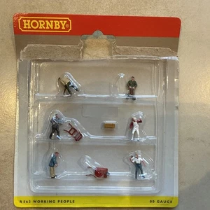 Hornby Railways And Hobbies R. 563 Working People 6 Figuren Pack Scale Models OO - Bild 1 von 5