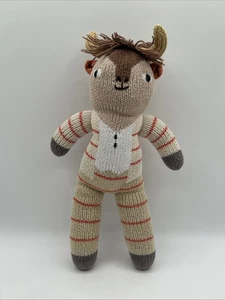 Muñeca BlaBla Pablo el Cuerno Largo Peluche Animal Beige con Rayas Naranja Difícil de Encontrar - Imagen 1 de 21