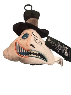 NUEVA MOCHILA CABEZA ALCALDE 5" X 8" CLIP PESADILLA ANTES DE NAVIDAD LT2 Foto 1 de 3