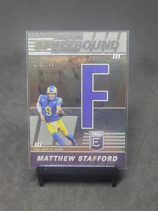 2022 Panini Donruss Elite Matthew Stafford Spellbound "F" /349 Rams - Bild 1 von 2