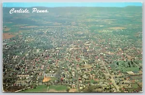 Carlisle Pennsylvania PA Luftaufnahme Vintage unbestellte Postkarte - Bild 1 von 2