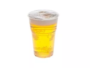 1200 BICCHIERI DI PLASTICA TACCA 400 CC BICCHIERE CON BORDO SCHIUMA BAR BIRRA - Foto 1 di 1