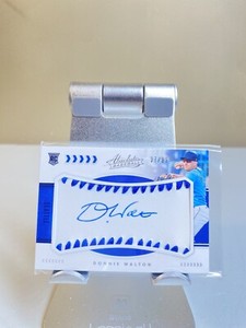 2020 Panini Absolute - Rookie Baseball Material Signatures Blue #125 Donnie...