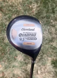 Cleveland QUADPRO Driver 9.5° X Stiff Flex Graphite Shaft Mens Right Handed - Picture 1 of 5
