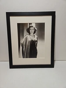 George HURRELL / 1939 Fotografía de prensa Geraldine Fitzgerald enmarcada 16 X 20 - Imagen 1 de 4