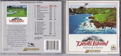 Vintage Links Fantasy Course: Devil's Island (PC CD-ROM, 1995) - Image 1 of 2