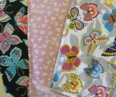 G & M CREATIONS Pretty butterflies catnip mats/blankets- Handmade 12" cat toys with catnip