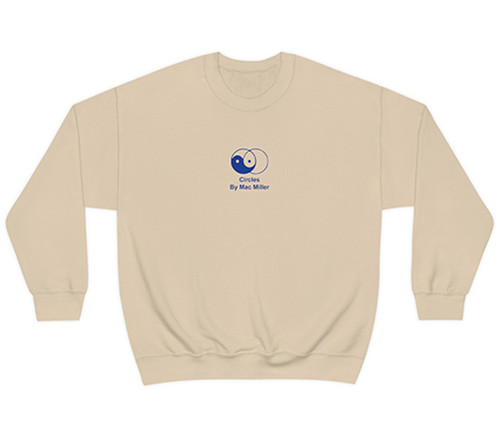 OFF WHITE Felpa Circles by Mac Miller Crewneck