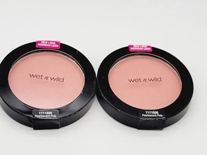 Wet n Wild Color Icon Face Blush, Pearlescent Pink 1111555. QTY:2 - Picture 1 of 4