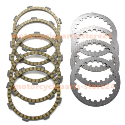 Clutch Friction Plate Set fit For Yamaha TTR125E 2003-2010 / TT-R125LW 2014-2016 - Image 1 of 4