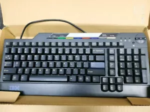 Original Lenovo IBM SK-8805 USB kabelgebundene Tastatur mit Handauflage Dock - US Englisch - Bild 1 von 7