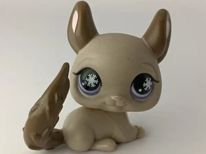 petshop authentic LPS Chinchilla Snowflake Eyes rare #687 Aimant hasbro - Imagen 1 de 3
