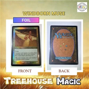 MTG FOIL Windborn Muse Legions Magic the Gathering - Picture 1 of 3