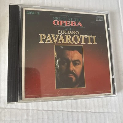 A Night At the Opera with Luciano Pavarotti - Audio CD By Various - Disk 2 Foto 1 de 4