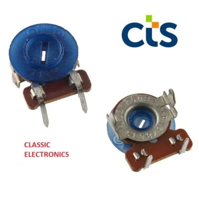 CTS 5K Ohm Horizontal Thumb Wheel Trimmer Potentiometer  USA Seller - Image 1 of 3